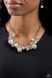 Corporate Catwalk - White Necklace