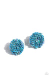 Corsage Character - Blue Earrings