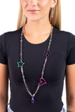 Shape the Future - Purple Necklace