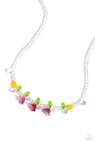 World GLASS Wonder - Pink Necklace