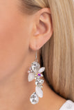 Fancy Flaunter - White Earrings