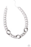 Gleaming Harmony - Silver Necklace