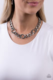 Gleaming Harmony - Silver Necklace