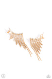 Tapered Tease - Gold Earrings