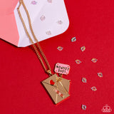 Love Coupon - Gold Necklace