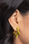 In A Galaxy STAR, STAR Away - Yellow Earrings