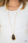 Badlands to the Bone Gold Necklace