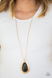 Badlands to the Bone Gold Necklace