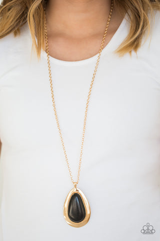 Badlands to the Bone Gold Necklace