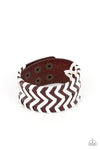 Biker Badlands - Brown Urban Bracelet