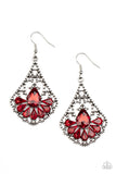 Exemplary Elegance Red Earrings