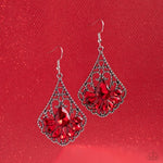 Exemplary Elegance Red Earrings