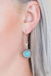 Simply Stagecoach - Blue Earrings