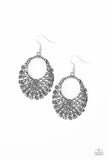 Fierce Flash - Silver Earrings