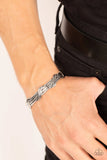 Last Man Standing Silver Men's Bracelet