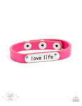 Love Life Pink Bracelet