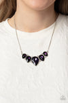 Regally Refined Purple Necklace