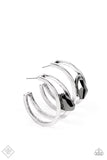 Unrefined Reverie Silver Hoop Earrings