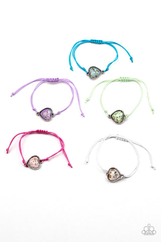 Starlet Shimmer Antique Heart Bracelets