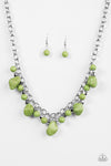 Paleo Princess - Green Necklace