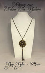 Rosy Redux - Brass Necklace