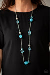 Royal Roller - Blue Necklace