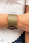 Studded Synchronism - Brass Urban Bracelet