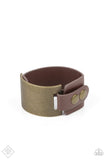 Studded Synchronism - Brass Urban Bracelet