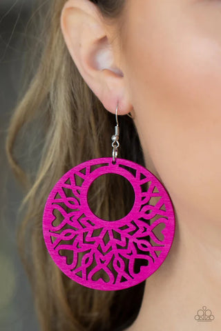 Tropical Reef - Pink - Earrings