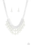 5th Avenue Fleek - White Necklace