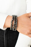 Magnetically Maven - Black Bracelet