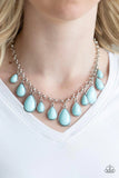 Jaw-Dropping Diva Blue Necklace